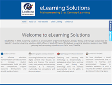 Tablet Screenshot of elearning.co.zw