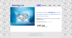Desktop Screenshot of elearning.co.za