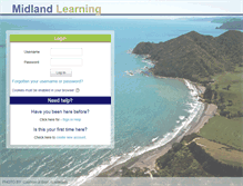 Tablet Screenshot of midlandlearning.elearning.ac.nz