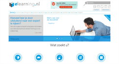 Desktop Screenshot of elearning.nl