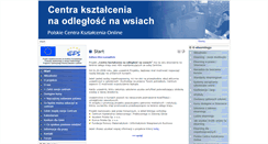 Desktop Screenshot of pcko.elearning.pl